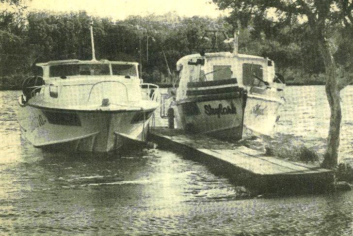 The old Walpole Town Jetty, replaced in 1983/84, had its limitations. Pic: Warren-Blackwood Times, July 13, 1983.
