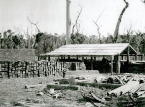 Shook production at Smith's Mill in the 1940s