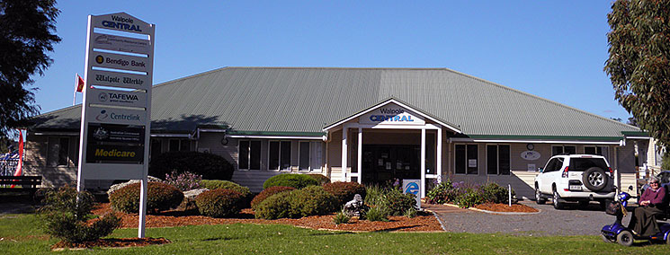 The Walpole CENTRAL building that houses the Walpole Community Resource Centre today