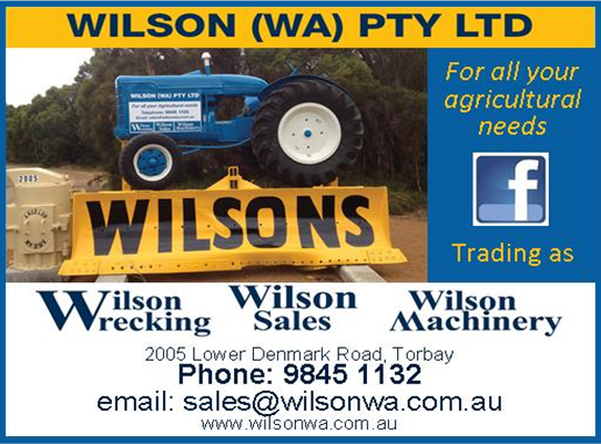 Wilson(WA) P/L –  Wrecking, Sales & Machinery