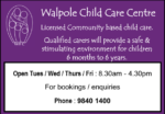 Walpole Child Care Centre